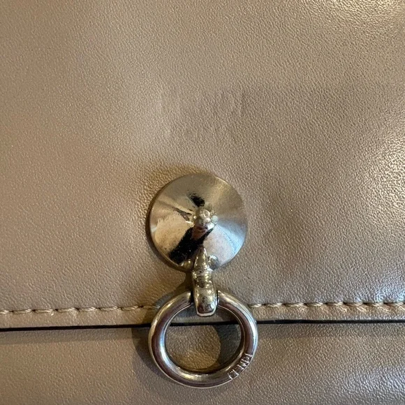 Fendi Taupe Leather Wallet - Picture 6 of 12